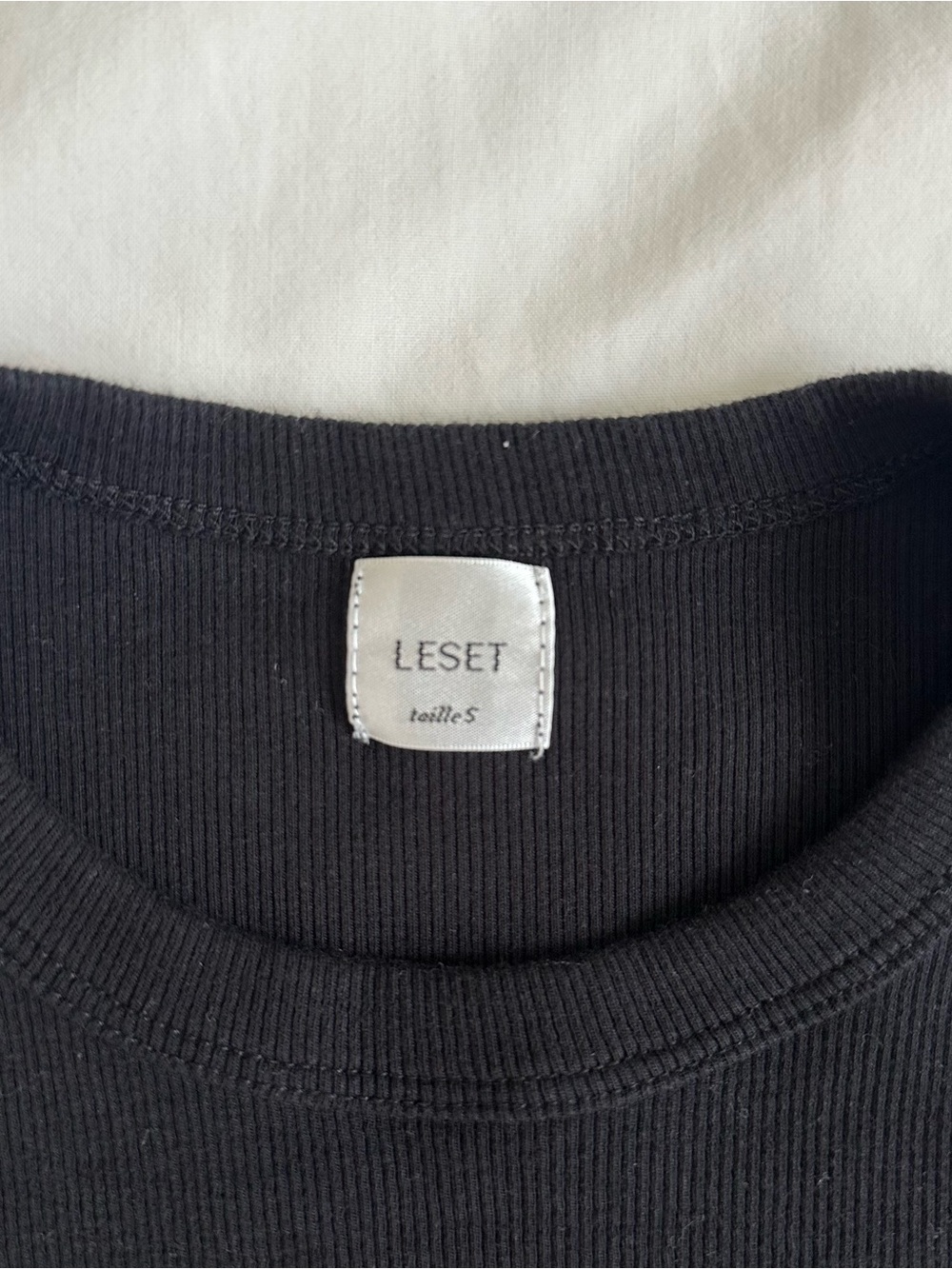 LESET Micro Rib Tee - Picture 4 of 5